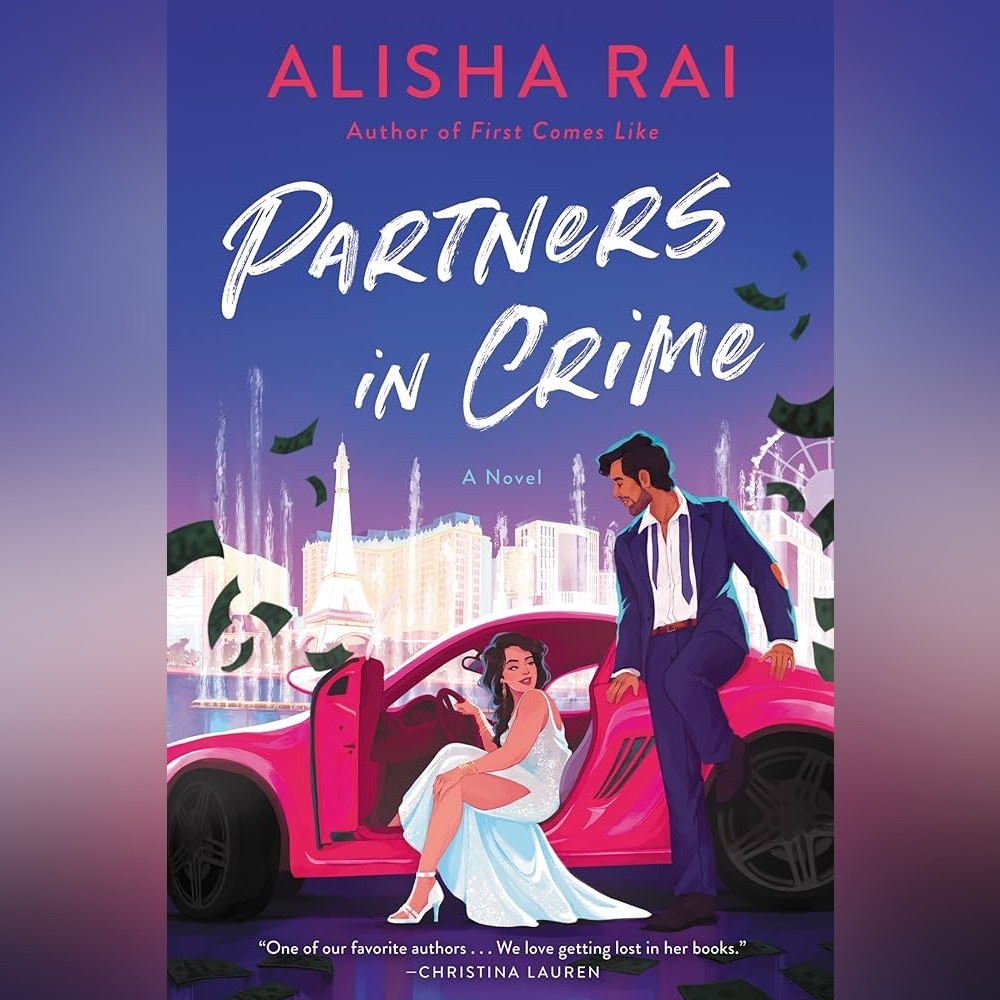 Barnes & Noble- Partners in Crime Book with Purple and Pink Cover